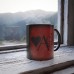 Color Morphing Mug A3 Red with Black Heart